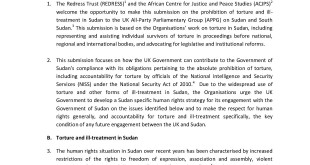 REDRESS_ACJPS Submission_APPG_SUDAN_31August2016-page-001