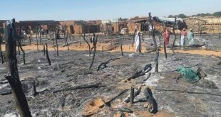 Krinding IDP camp in Geneina after it was burned down by the by Rezaigat  herdsmen in 2020