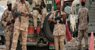 Rapid Support Forces patrolling the streets of Khartoum in June 2019 (Photo by AFP)