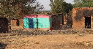 Kirinding IDP camp in West Darfur