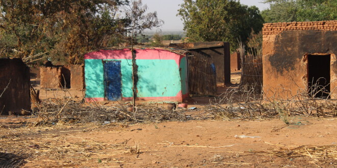 Kirinding IDP camp in West Darfur