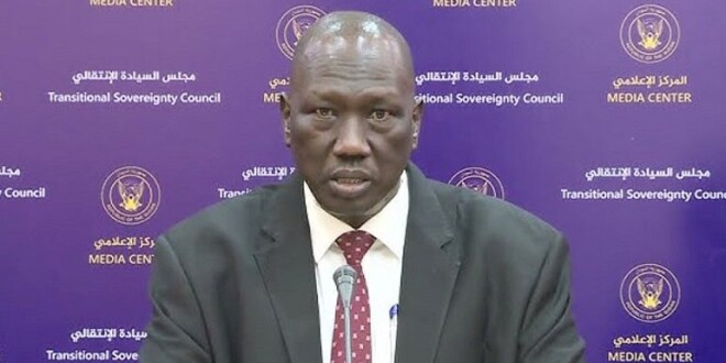 Gen. Ahmed Almodah the Blue Nile Governor. Photo by SONA Sudan